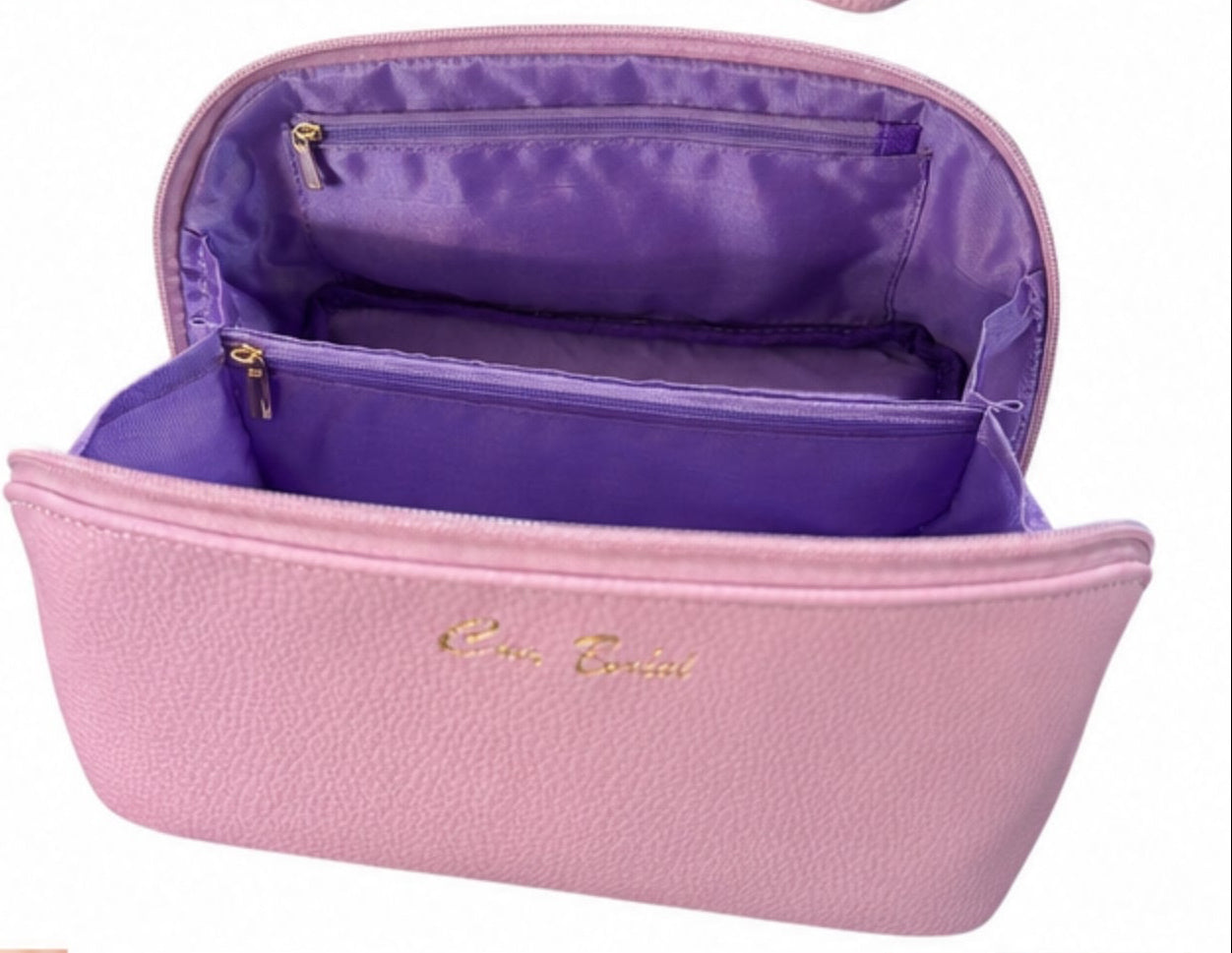 Trousse à maquillage Mauve